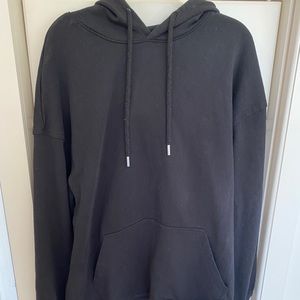 Black hoodie from garage